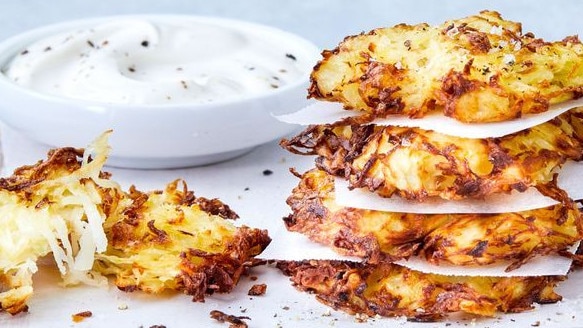 Your kids will love these potato pancakes.