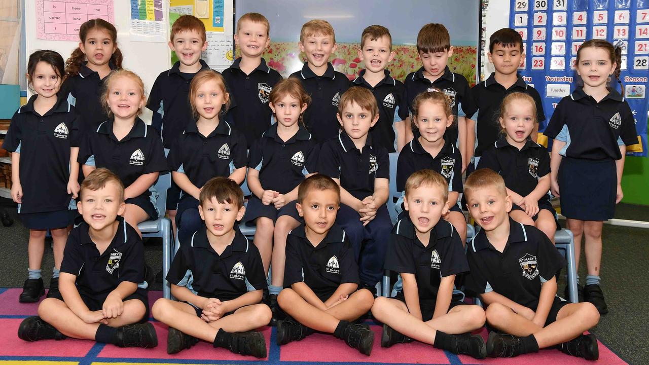 St Mary's Catholic Primary School Prep Students 2022. Photo: Patrick Woods.