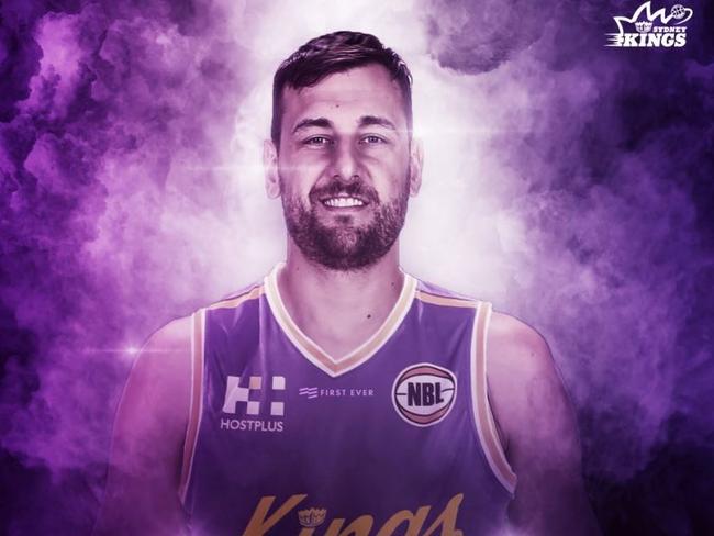 Andrew Bogut and Sydney Kings jumped the gun on twitter. Picture: Sydney Kings/Twitter