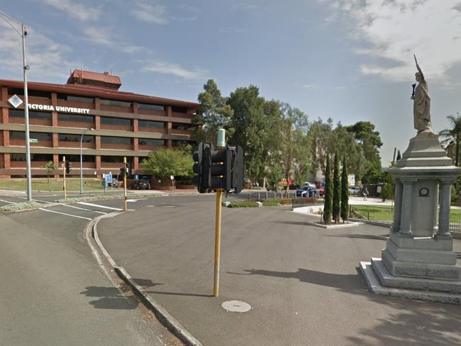 A Google Map image of where the crash happened. Picture: Google.