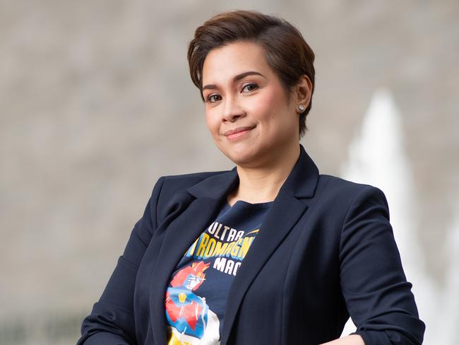 Lea Salonga, the voice of several Disney princesses, is in Melbourne. Picture: Jason Edwards