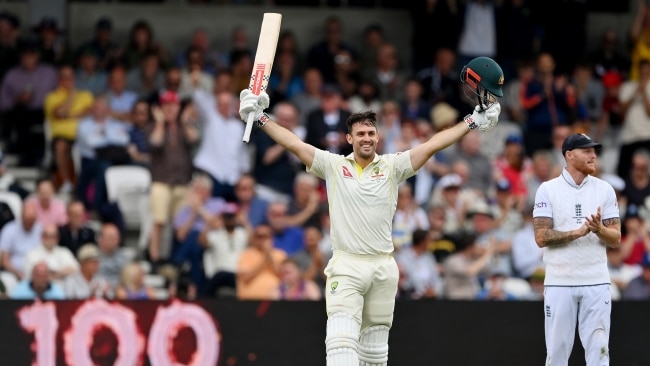 Shaun And Geoff Marshs Brilliant Celebration As Mitch Returns To Test