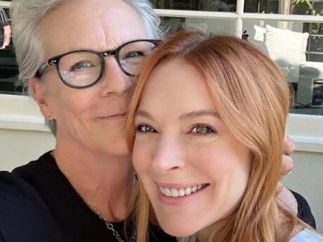 Jamie Lee Curtis reunites with Lindsay Lohan. Picture: Picture: @jamieleecurtis/Instagram