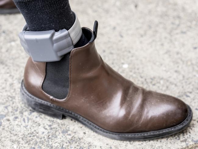 Matthew John Langford, cut off his ankle bracelet within minutes of leaving Silverwater jail in March. Picture Eddie Safarik