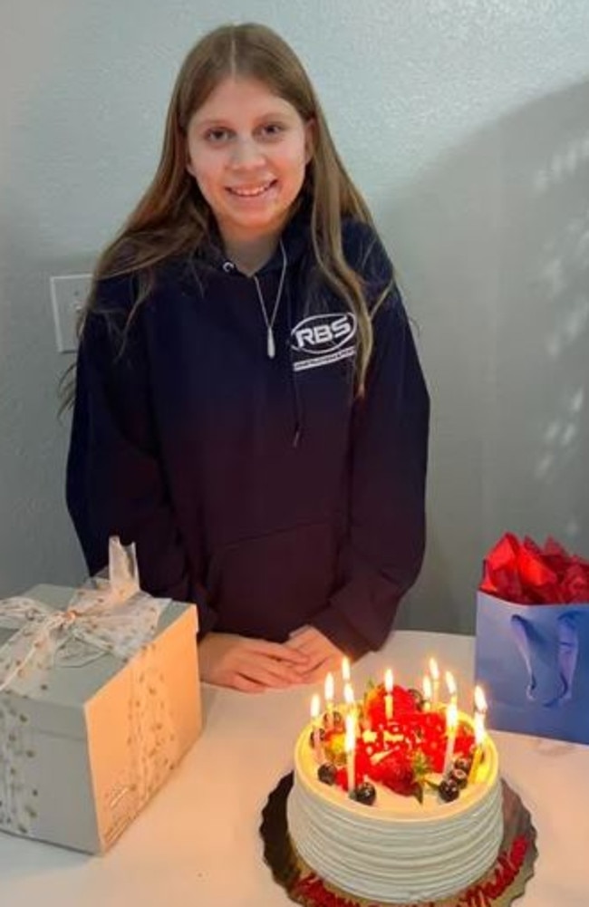 She had just celebrated her 13th birthday. Picture: Supplied