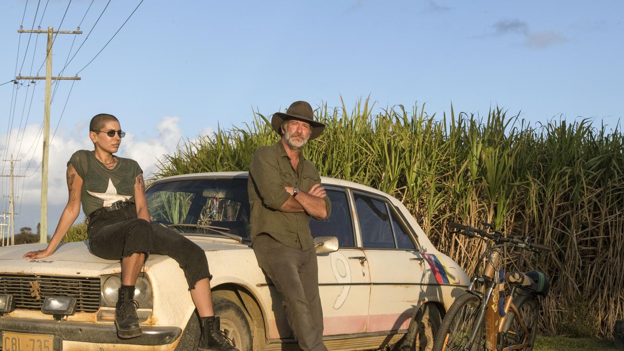 Nicole Chamoun and Thomas Jane in Troppo. Picture: ABC