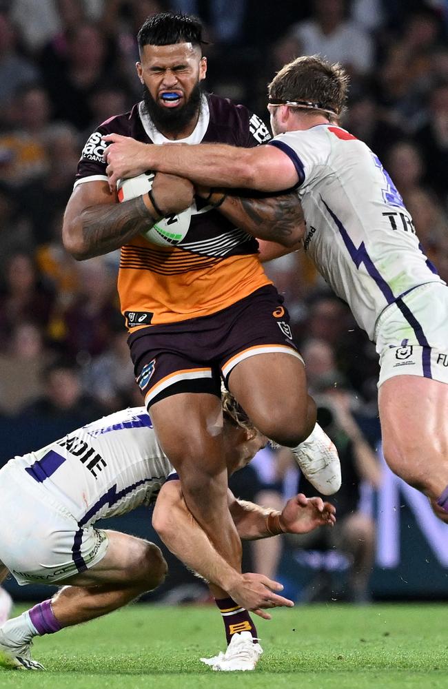 Brisbane Broncos blitz Melbourne Storm to reach NRL preliminary