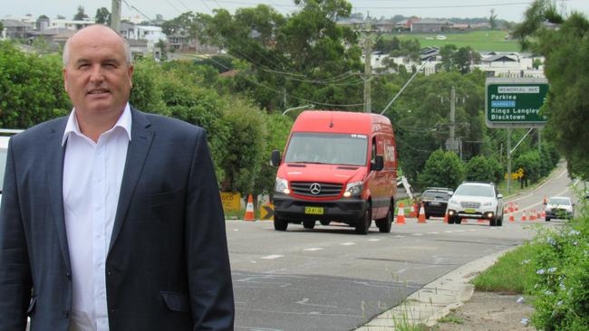 Baulkham Hills state Liberal MP David Elliott has led an 8-year campaign for the upgrade of Memorial Ave, Kellyville. 