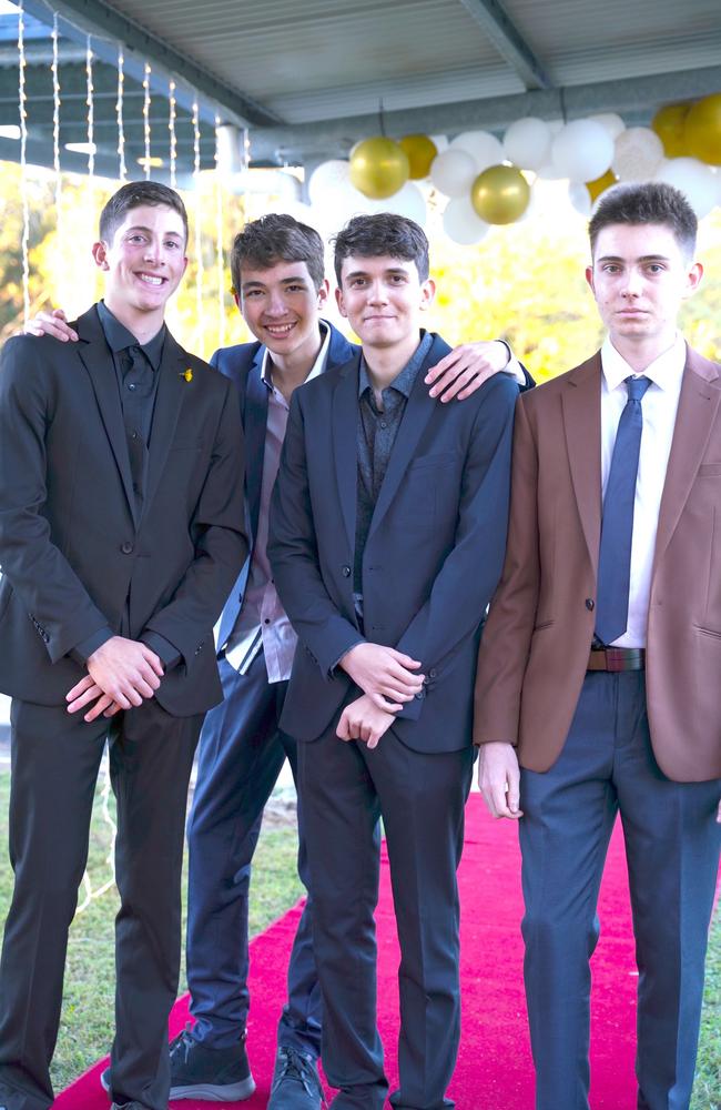 Students at the Coolum State High School formal 2023. Picture: contributed