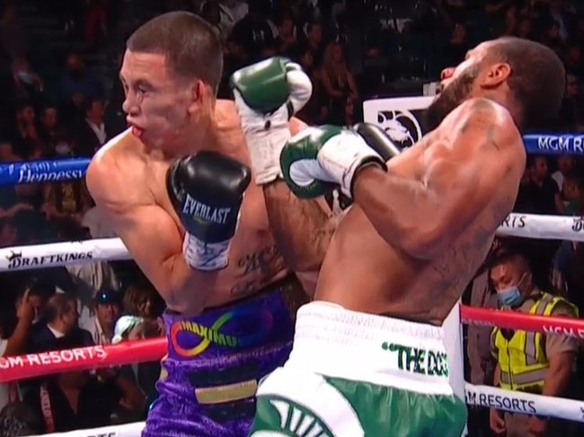 That is one hell of a punch. Photo: Main Event