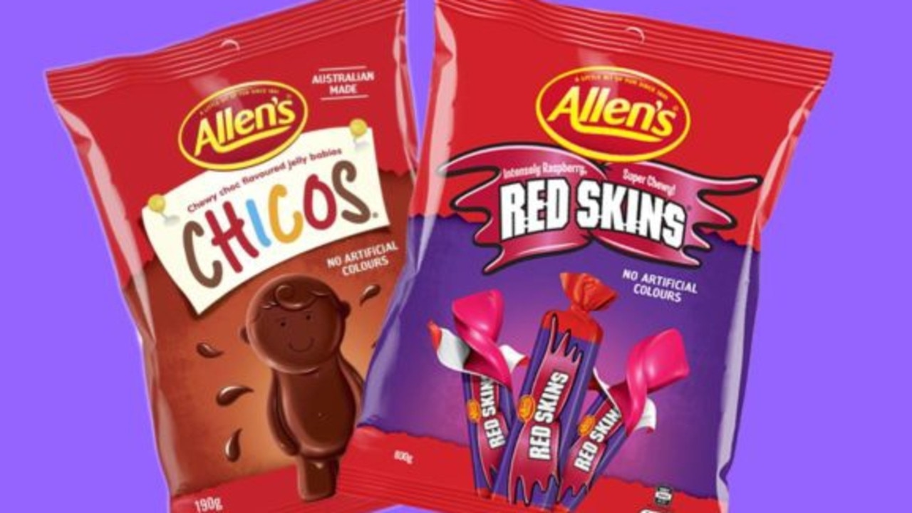 Allen’s Chicos and Red Skins, made by Nestle, are set to be renamed.