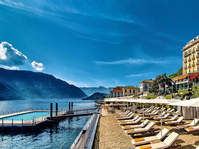 T Beach, Grand Hotel Tremezzo, Italy. Picture: Supplied