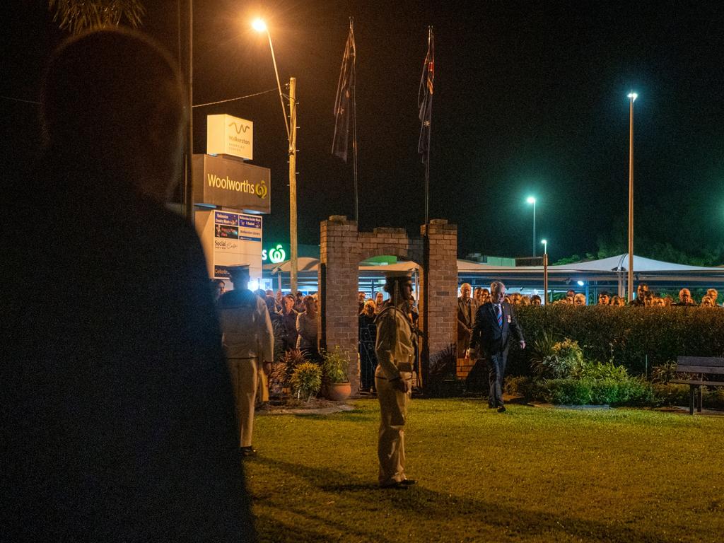 5am Anzac Day Walkerston Friday 25 April 2025 Picture: Michaela Harlow