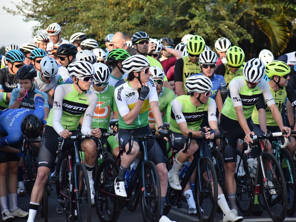 Division 1 at the starting line of the 2021 Grafton to Inverell Classic.