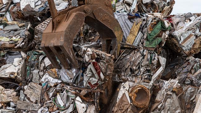 Cleanaway’s caught up in a global tussle for rubbish control between waste giant Veolia and its takeover target Suez. Picture: Che Chorley