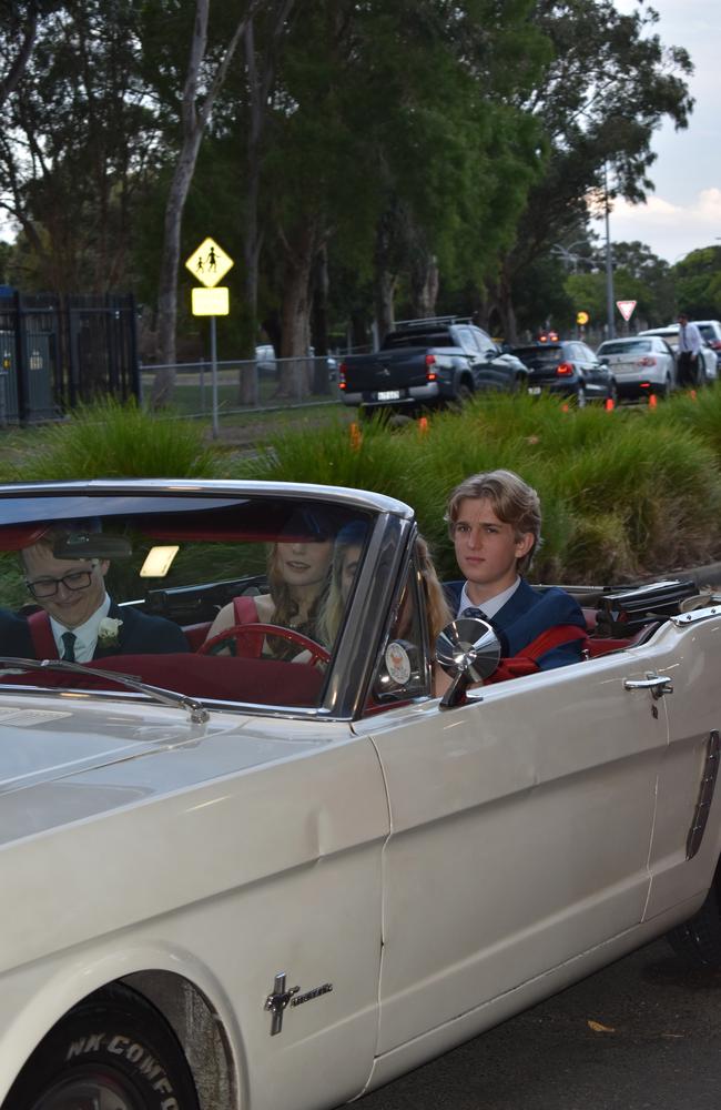 Students at the 2024 Nambour Christian College formal.