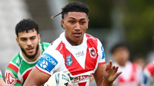 Dragons youngster Loko Jnr Pasifiki Tonga. Pic: NRL Imagery