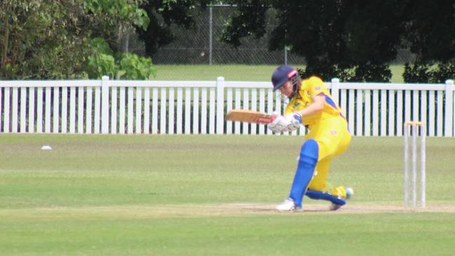 Mahli Rea was named Best Batter at the Queensland Cricket Under-15 State Challenge.after scoring 208 runs for the Central Infernos.