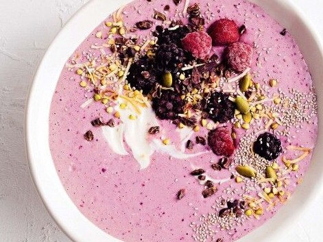 Smoothie bowl.