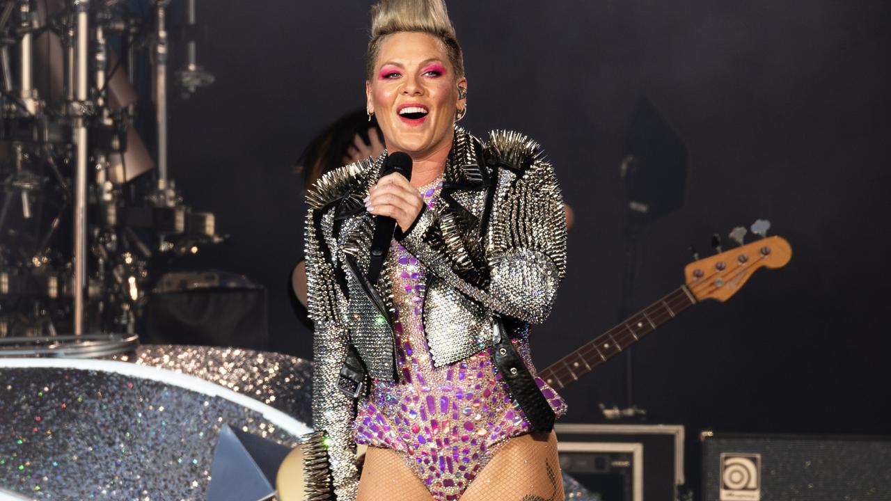 P!NK performs at BST Hyde Park Festival 2023 and has a heap of Australia shows booked this summer. (Photo by Burak Cingi/Redferns)