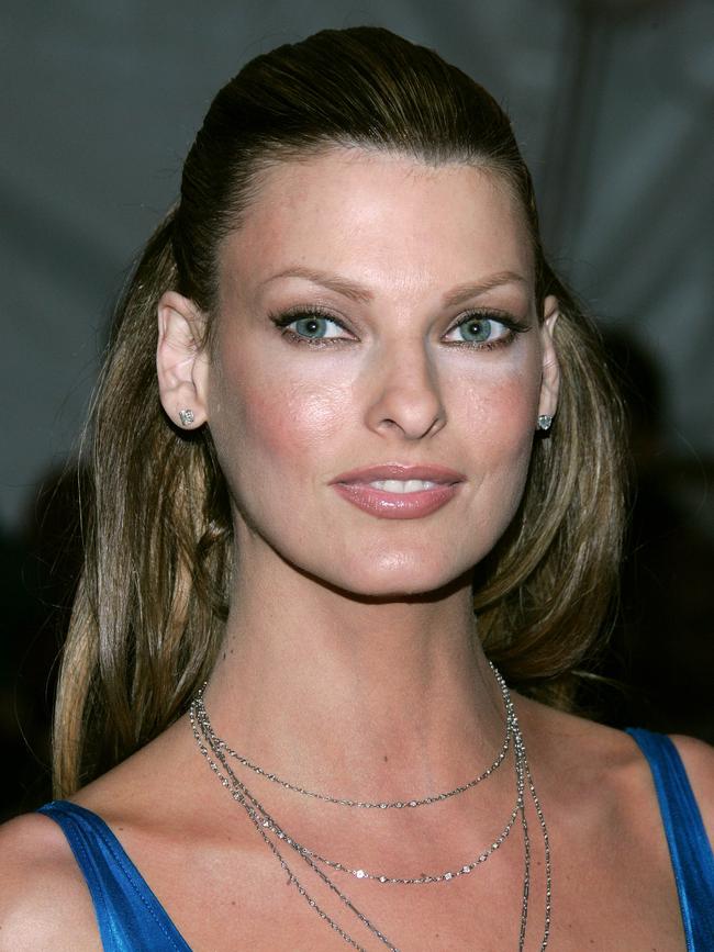 Linda at the MET Costume Institute Gala in New York City, in May 2005. Picture: Evan Agostini/Getty Images