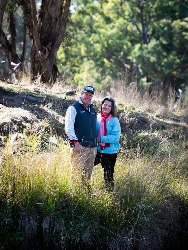 Norm and Pip Smith on Glenwood Merinos at Wellington, NSW. Pictures: Rachael Lenehan