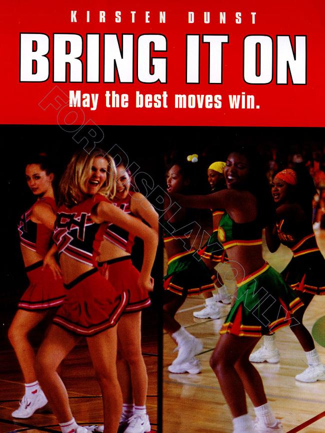 The cover of the cheerleading film Bring It On.