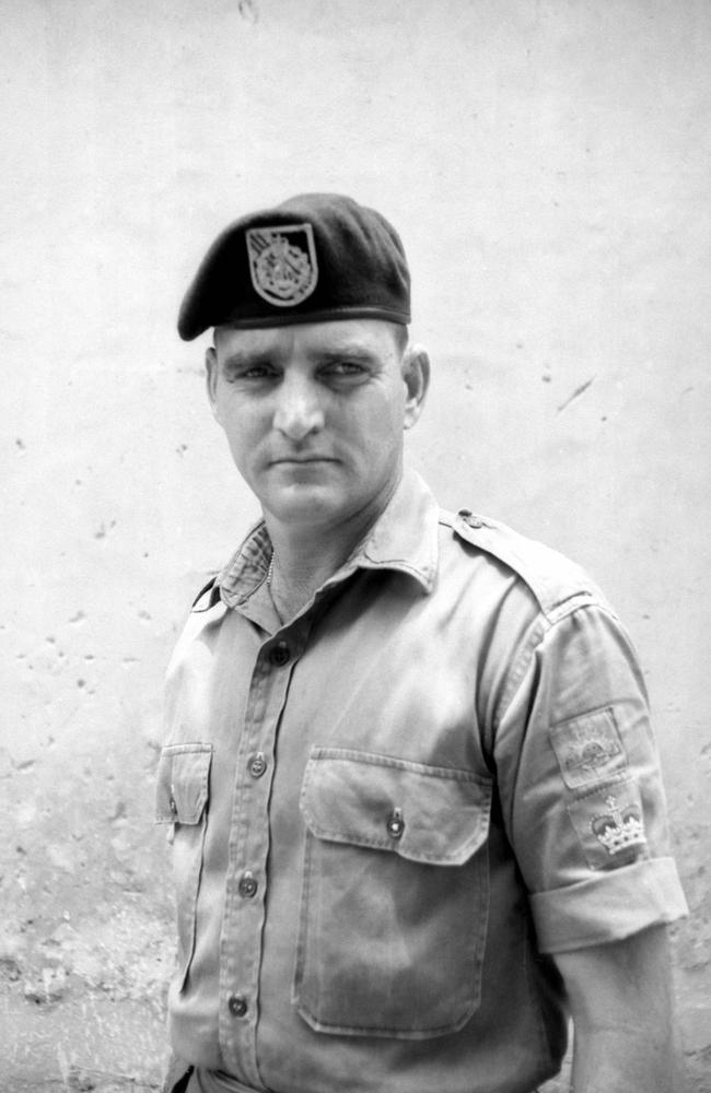 Warrant Officer Class II Keith Payne VC of Australian Army Training Team, Vietnam.