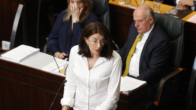 Jacquie Petrusma Health Minister and Liberal member for Franklin. First sitting day for the House of Assembly in the Tasmanian parliament for 2025. Picture: Nikki Davis-Jones