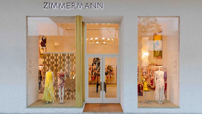 The Zimmermann Honolulu store that opened in April.