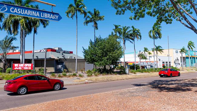 The proposed site for a new McDonald’s restaurant in Casuarina. Picture: Che Chorley