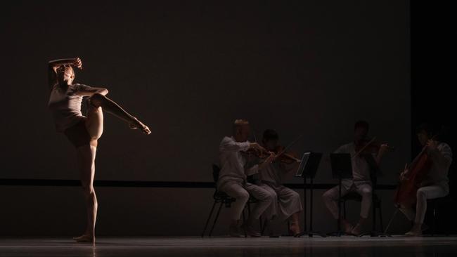 Sydney Dance Company and the Australian String Quartet performing Impermanence. Picture: Pedro Greig