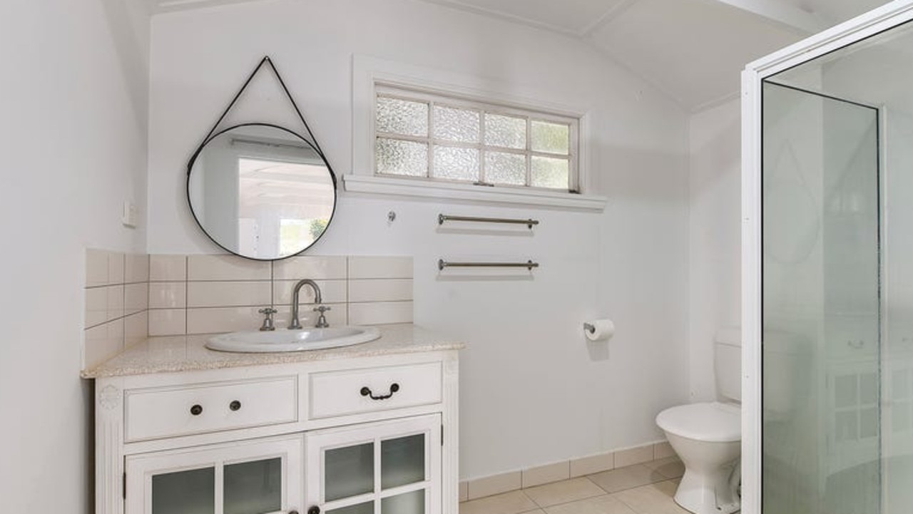 The bathroom of the Bardon unit. Picture: realestate.com.au