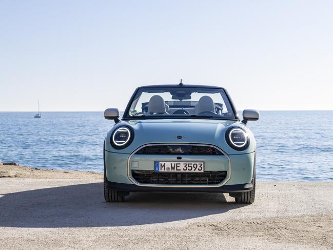Mini Cooper Convertible.
