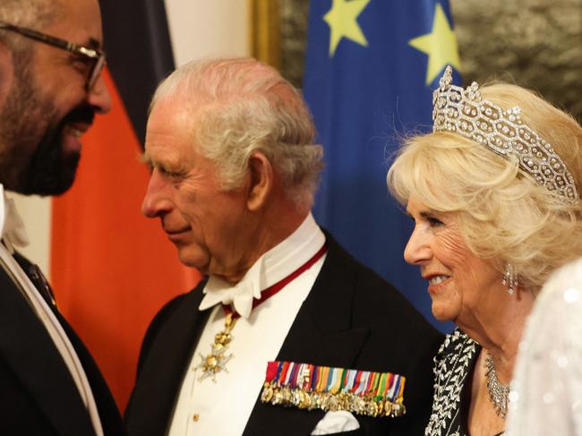 The majestic Boucheron tiara was a favourite of the Queen Mother. Picture: AFP