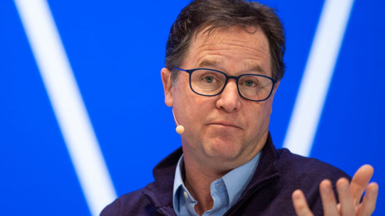 Nick Clegg, VP of Global Affairs and Communication at Facebook, denies the platform is profiting from hate. Picture: Lino Mirgeler/picture alliance via Getty Images