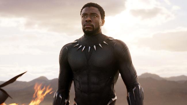 The action sequences in Black Panther are among the top movie moments of 2018. Picture: AP