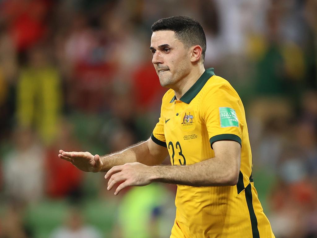 Star playmaker Tom Rogic has been left out of Australia’s World Cup squad. Picture: Robert Cianflone/Getty Images