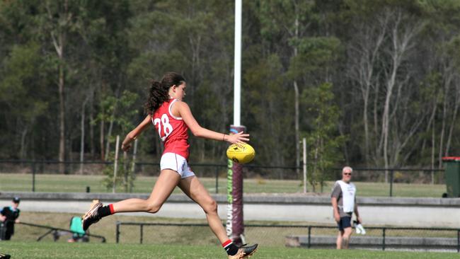 Victoria Point in action against Moreton Bay earlier this season - Picture by Olivia Petrillo