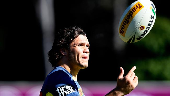 Roberts is enjoying a fresh approach under Seibold. Photo: Bradley Kanaris/Getty Images