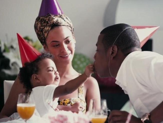 Both Blue Ivy and Jay Z make brief appearances in the film.
