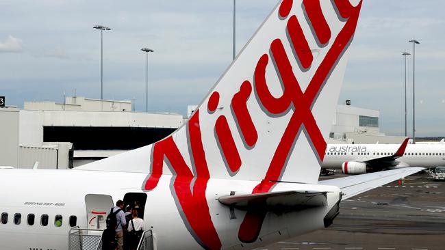 A Virgin crew member from Australia was allegedly attacked. Picture: NewsWire / Nicholas Eagar