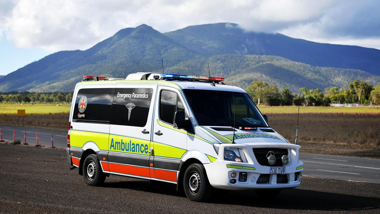 Emergency services attend a car crash at Amamoor. File picture: Alix Sweeney