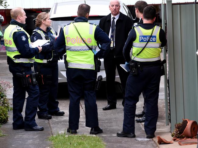A resident suffered lacerations to his chest Jacana. Picture: Nicole Garmston