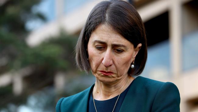 Former NSW premier Gladys Berejiklian. Picture: Toby Zerna