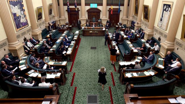 The State Government’s proposed reforms would have banned corflutes and made preferential voting optional on House of Assembly ballot papers.