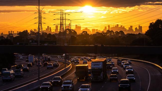 Some truck drivers have been busted more than 10 times for being too tired behind the wheel. Picture: Jason Edwards