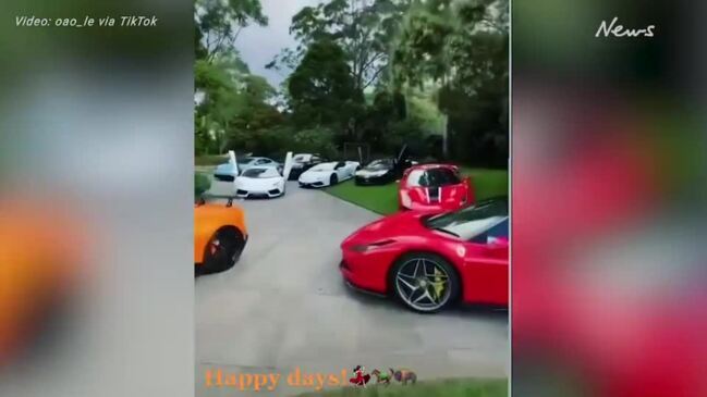 Supercar collection at the Huynh household