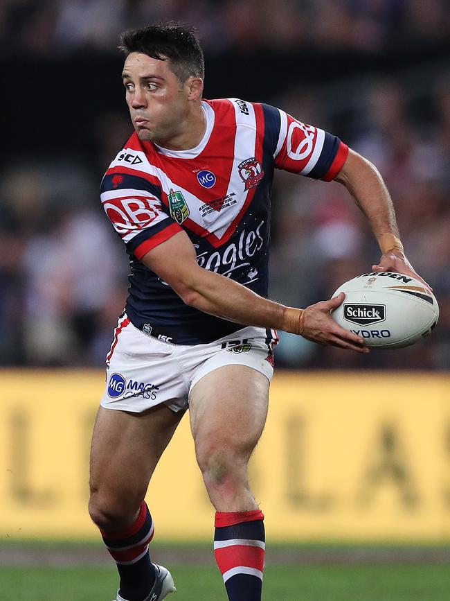 Cooper Cronk’s statistic are stacked. Picture: Brett Costello