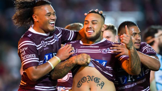 Fonua-Blake had a blinder. AAP Image/Craig Golding.